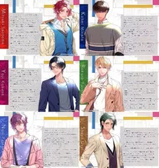 【中古】キャラカード [単品] 集合 書きおろしメッセージカード6枚セット 「Switchソフト SympathyKiss GAMECITYセット」 同梱特典