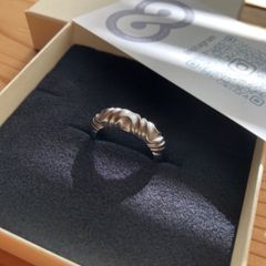 iron curved pattern ring 5mm