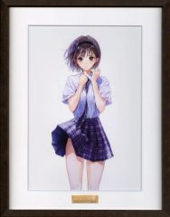 俺ガイル 直筆サイン ＆ シリアルナンバー入り プリマグラフィ 一色