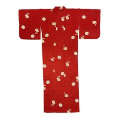 【🌟大特価🌟定価33,000円】ME-A-340  撫松庵　古典的　レディース　女子　浴衣　お祭り　花火　花火大会　夏　盆踊り　デート　イベント　普段着　綿100%  リメイク　えんじ　うさぎ　かめ　昭和レトロ　和モダン　誕生日　プレゼント