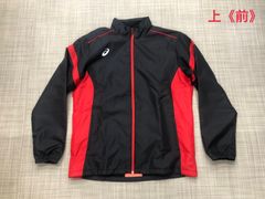 【asics】ウインドブレーカー（上下、3L）