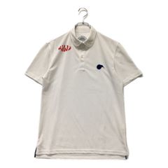 中古 メンズ パームス&コー Palms&co. 半袖ポロシャツ M 白 ホワイト シンプルのサムネイル