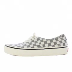 バンズ VANS AUTHENTIC 44 DX スニーカー シューズ チェック US8.5 26.5cm 白 グレー 508357 /TK