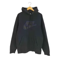 シュプリーム Supreme Leather Applique Hooded Sweatshirt レザー アップリケ フーデッド スウェットシャツ プルオーバーパーカー メンズ import：XL 