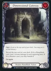 【中古】Flesh and Blood MON164[R]：Dimenxxional Gateway (3)