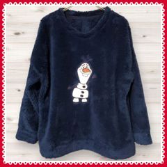 1372 ユニクロ UNIQLO ニット セーター 長袖 (M) 黒 プリント ロゴ