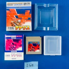 ◇I109【完品】GB テトリス TETRIS 落ち物パズル DMG-TRA 専用カートリッジ 対戦型 任天堂 Nintendo ニンテンドー ゲームボーイ GAMEBOY  ソフト カバー 取扱説明書 箱