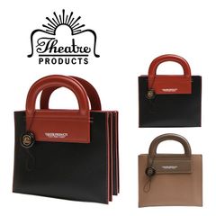 THEATRE PRODUCTS シアタープロダクツACCORDION BAG アコーディオンバッグ PO ポー S寸 BL220905 オールシーズン 全2色 ブラック グレー 送料無料 
