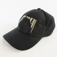 DRKSHDW (ダークシャドウ) 23AW キャップ L 黒 BASEBALL CAP | Rick Owens DRKSHDW(リックオウエンス ダーク