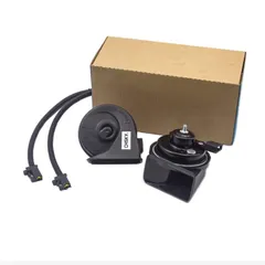 新品 TOUBAOBAO TOYOTA車 ホーントヨタ車汎用 12V レクサス 純正サウンド ホーン 防水 汎用 120db 高音/低音2個セット LEXUS 車用 ホーン レクサス風 純正サウンド ホーン TOYOTA用 (トヨタスペシャルホーン+二股分岐ハのサムネイル