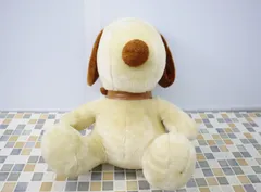 ◎ 全長約40㎝ かわいい｜スヌーピー モカカラー 茶 ぬいぐるみ｜  ピーナッツ｜ 貴重 ■O3977