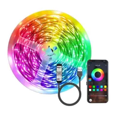 [送料込]3メートル LEDテープライト RGB スマホ アプリ Bluetooth APP制御 両面テープ 1600万色 コードライト ボートライト ウェルカムスペース cobライト 8mm 装飾ライト 飾りライト カー用品 車 車内ledライト 車内 アン