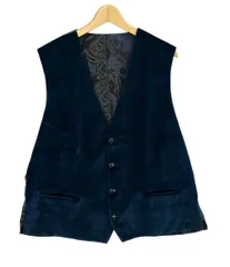 美品◎ETRO/エトロ ベルベット ベロア 別珍 ペイズリー ジレ ベスト 54 美品】ETRO エトロ ペイズリー ジレ ベスト メンズ 44 - メルカリ