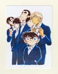 江戸屋の超レア　セル画と背景画 名探偵コナンと高木刑事 中古】セル画・原画 名探偵コナン 高木＆佐藤 ウェディングver