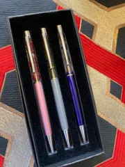 ハーバリウム　ボールペン　３本セット