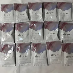 【終売・特別価格】draw クレイ入浴剤 ラベンダーの香り 15個セット｜天然クレイ配合・日本製・個包装バスソルト｜数量限定まとめ売り