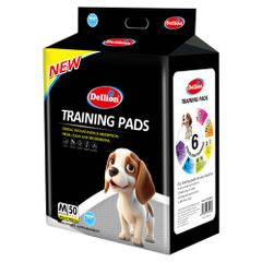 新品 ワイド 消臭 50枚 おしっこシート 炭入り 犬 トイレシート ペットシーツ カーボン (単品 Dellion ワイド45×60㎝)
