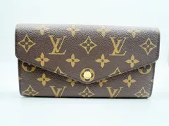 LOUIS VUITTON ルイヴィトン モノグラム ポルトフォイユサラ NW 長財布 2つ折り ブルーオランプ M83580 美品
