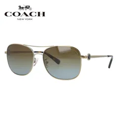 コーチ サングラス 偏光サングラス COACH HC7127 9005T5 56サイズ ティアドロップ ユニセックス メンズ レディース【国内正規品】のサムネイル