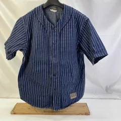 COLIMBO インディゴデニム ベースボールシャツ 10oz Mサイズ COLIMBO/コリンボ Doolittle Baseball Shirt / 10oz Indigo Denim