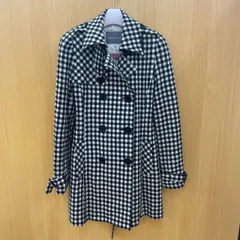 【✨ギンガムチェック✨】31 Sons de mode トランテアン　ソン　ドゥ　モード　ギンガムチェックトレンチコート 38 089307 モード系　お嬢様　上品　可愛い　スタイル良く見せる　マキシ丈　アンティーク　ビンテージ　ヴィンテージ　秋冬　ウィメンズ