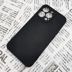 iPhone 13Pro MagSafeシリコンケース (15) ブラック