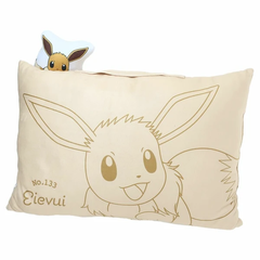 ＊新品＊　ポケモン マスコット付きまくら　イーブイ　mst-385926　ベージュ　キャラクター　ポケットモンスター　pokemon　子供　キッズ　男の子　女の子　フォロー割　D610