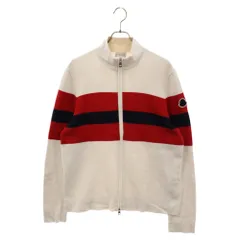 MONCLER (モンクレール) 19SS maglia tricot cardigan ジップアップジャケット コットン カーディガン ホワイト E10919420500のサムネイル