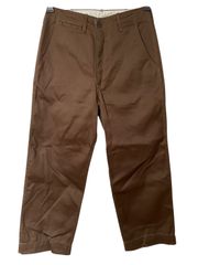 Z1343 HYSTERIC GLAMOUR ヒステリックグラマー チノパン カジュアルパンツ ワークパンツ ブラウン サイズM