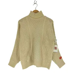 ソフトマシーン The softmachine ケーブル編み タートルネック ニット セーター メンズ JPN：L 