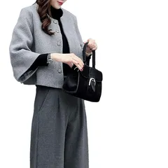 【新品】 [Formemory] 卒業式 服 母 入学式 スーツ セットアップ レディース ジャケット パンツスーツ シフォン パンツドレス 体型カバー お洒落 シンプル フォーマル 3色 1