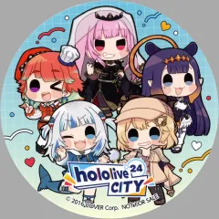 【中古】コースター ホロライブEnglish -Myth- オリジナルコースター 「バーチャルYouTuber ホロライブ hololive CITY’24」 フード・ドリンク注文特典