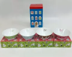 【中古】皿・茶碗(キャラクター) ムーミンマルチボウル4種セット＆専用BOX 「ムーミン×ケンタッキーフライドチキン」 コンプリートパック特典