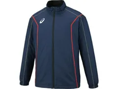 asics アシックス TEAM WINDBREAKER JKT(B-ST ピーコート 3XL 2031E059 401 | スポーツウェア スポーツ 衣類 ウエア ウェア 男性 メンズ 子供 キッズ ジュニア アウター ジャケット 保温 裏トリコット 万能 