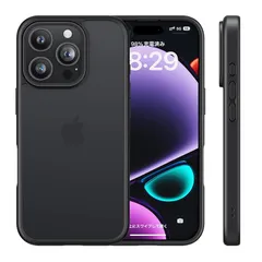 NIMASO iPhone16ProMax用 ケース カバー 滑り止め マット仕上げ 全面保護 いPhone16ProMax対応 耐衝撃 米軍MIL規格取得 ワイヤレス充電 ストラップホール付き アイフォン16プロマックス対応 （6.9インチ） スマホケー