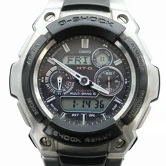 カシオ G-SHOCK MTG-1500 ブラック×シルバー 不動品（ジャンク） Yahoo!オークション -「mtg 1500」の落札相場・落札価格