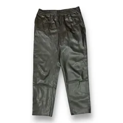 SOPH. SUSTAINABLE LEATHER EASY PANTS サステナブルレザーイージーパンツ ソフネット SOPH-222010 2 64258Aのサムネイル