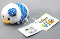 【中古】ぬいぐるみ ドナルド(ドット柄) ぬいぐるみ ミニ(S) 「ディズニー TSUM TSUM -ツムツム-」 ディズニーストア限定