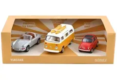 【新品】ミニカー 1/43 ジェットカー ヴィンテージ ギフトボックス 3台セット [841104]