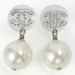 CHANEL シャネル ピアス レディース 36138 Y02005 Z2354 ココマーク×パール