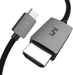 1.8M USB Type C HDMI 変換ケーブル【4K UHD映像出力】 1.8M uniAccessories タイプC HDMI変換アダプタ iPhone 15 Pro/MaxMacBook Pro/Air 2023、iPad Pro、iMac、S2