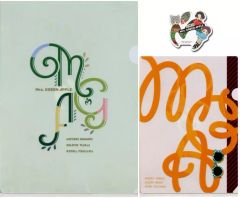 [중고] 상품 세트 Mrs. GREEN APPLE(A) 클리어 파일 & 스티커 [이치 반 쿠지 Mrs. GREEN APPLE MAGICAL 10 YEARS] F상
