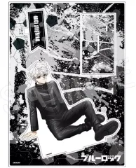 【新品】アクリルスタンド・アクリルパネル [新品] 凪誠士郎 パンクver. BIGアクリルスタンド 「ブルーロック」