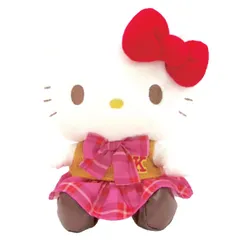 レア　ハローキティ 女子高生 セーラー服　ぬいぐるみ ハイソックス 　エイコー レアハローキティ 女子高生 セーラー服ぬいぐるみ ハイソックス