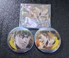 最安値　ジョジョの奇妙な冒険 アニメ10周年記念展 場面写缶バッジコレクション DIO A B 2つセット