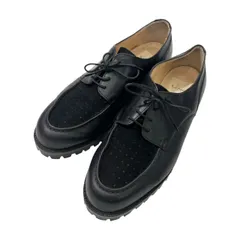Karl Helmut カールヘルム パンチングレザー シューズ LL/ブラック