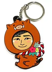 【中古】キーホルダー・マスコット(男性) 陣(THE RAMPAGE) 「NEW YEAR 2019 着ぐるみラバーキーホルダー」 EXILE TRIBE STATION限定