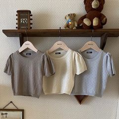 balloon knit tops / aosta