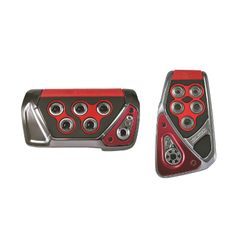【新着商品】カーメイト(CARMATE) 車用 本格 GT ペダル セット RAZO GT SPEC ATーS アルミダイキャスト レッド アルマイト アクセル ・ ブレーキ カバー RP101RE