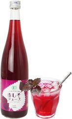 赤しそジュース 無糖 720ml 濃縮【 北海道産 有機栽培 】 無添加 無農薬 しそジュース  ローカロリー 砂糖不使用 ハーブティー 糖質0 無農薬栽培 赤紫蘇ジュース 濃縮 しそジュース 紫蘇ジュース ドリンク